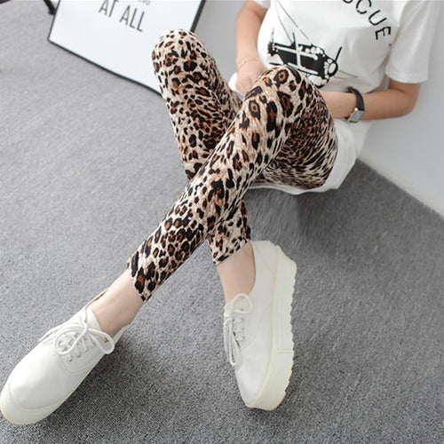 Summer Leopard Leggings