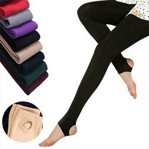 Casual Warm Faux Velvet Winter Leggins